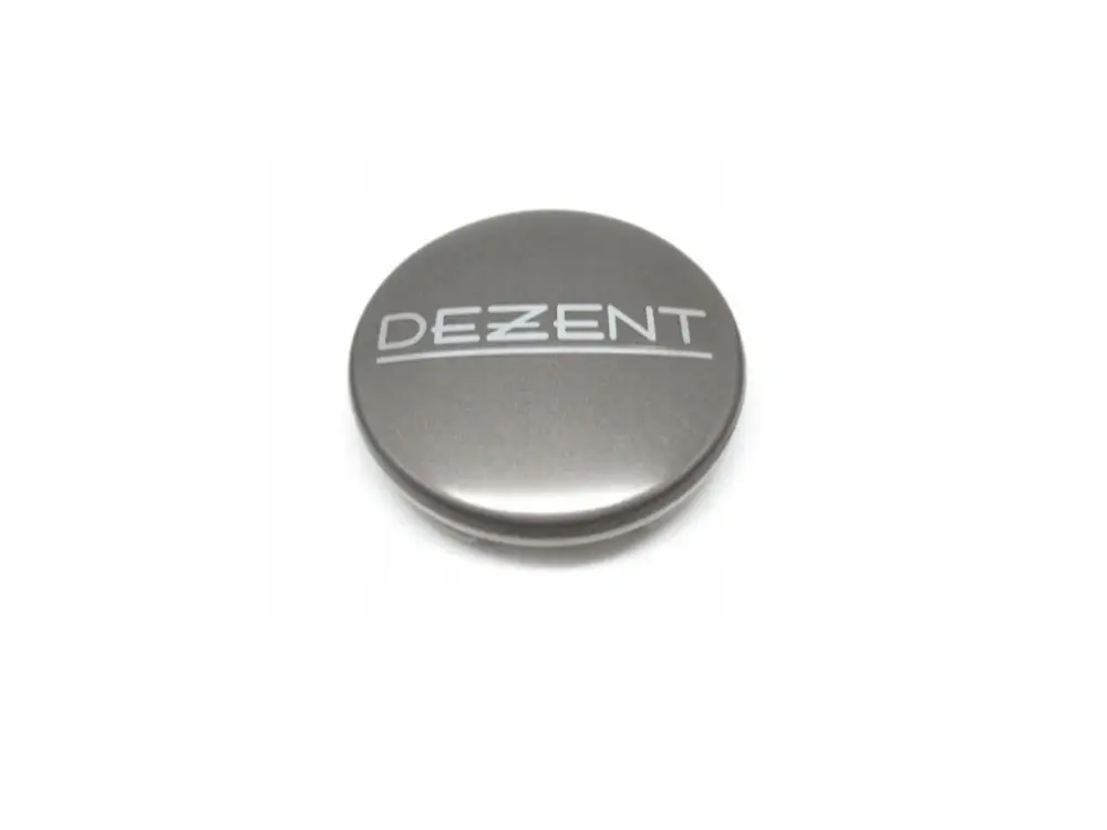 Tovární Cena Středová krytka kola - 56/60mm(vnitřní,vnější) plast, logo Dezent grafit (ZT2010P) úchyt 2mm