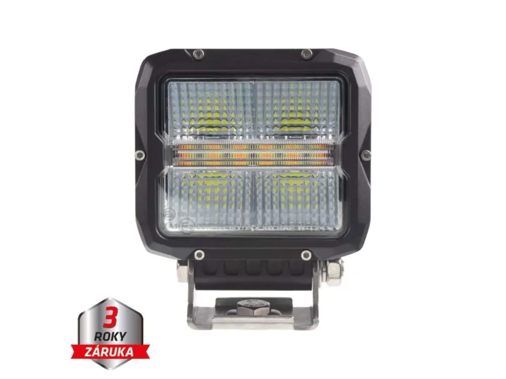 LED světlo obdélníkové bílé/oranžové/poziční, 60W, 105x117mm, ECE R65 Nakupujte Hned