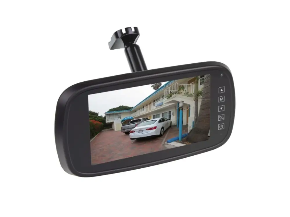AHD monitor 7" na držák zrcátka se 2 x 4PIN vstupy Ihned K Objednání