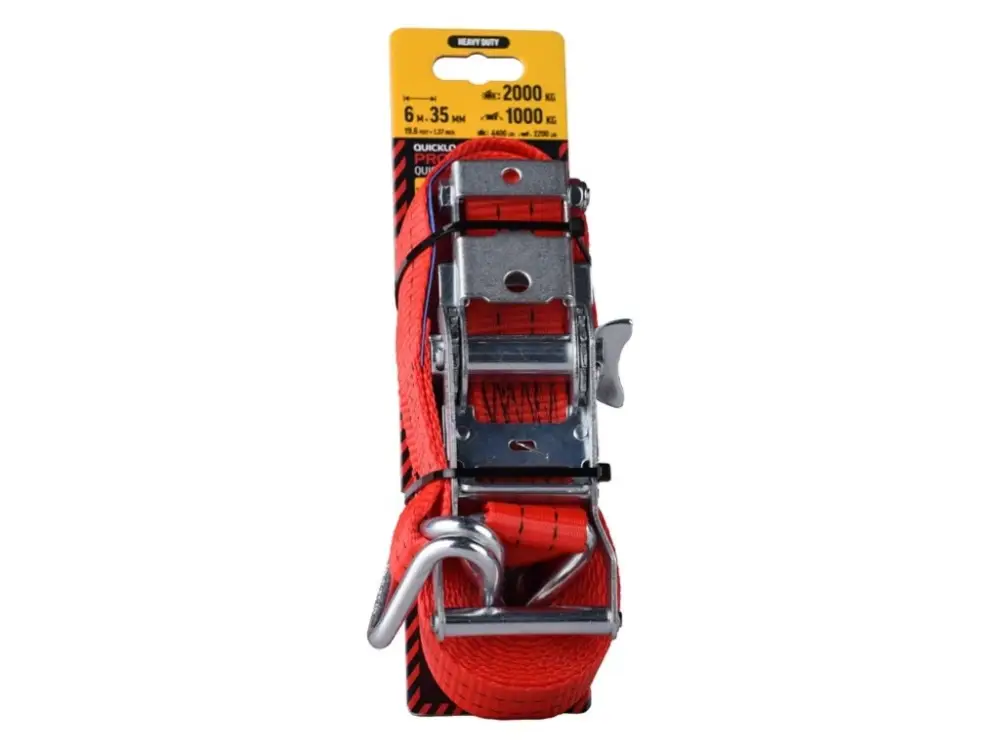 QUICKLOADER® Professional 2000 kg • 6 m x 35 mm • 1 ks upínací popruh s ráčnou Akční Cena