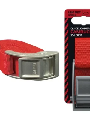 Výhodná Nabídka QUICKLOADER® Cambuckle Z-lock800 kg • 3 m x 25 mm popruh se Z - zámkem 1 ks