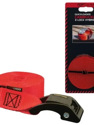Nejlepší Volba QUICKLOADER® Cambuckle Z-lock Hybrid800 kg • 4 m x 25 mmpopruh se Z-zámkem a magnetem1 ks