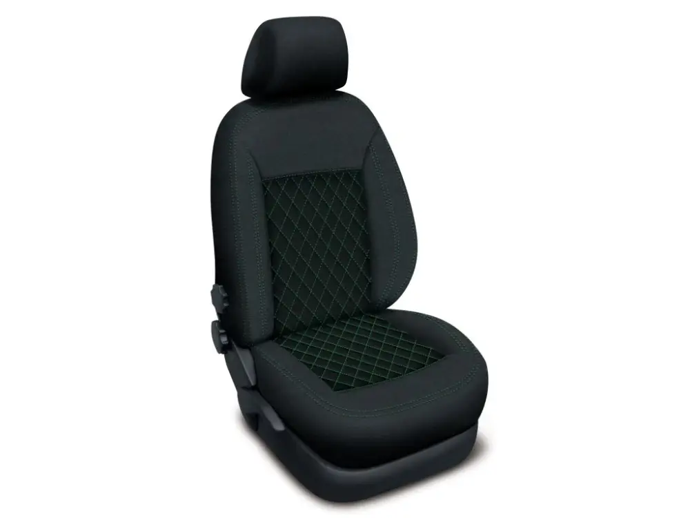 Autopotahy HYUNDAI i 30, III, PD, se zadní loketní op., AUTHENTIC CARO zelené Zlevněný