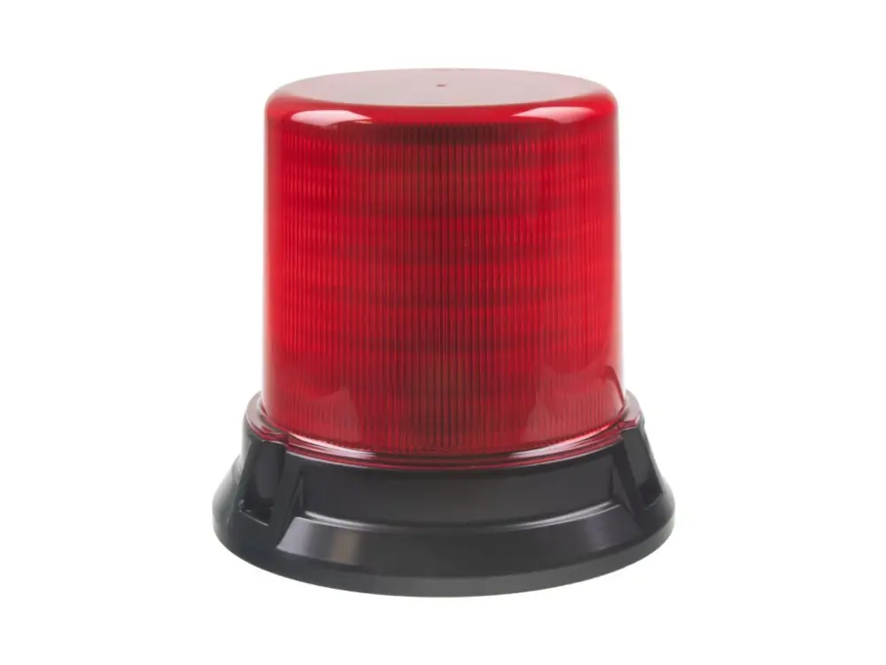 LED maják, 12-48V, 144x1W červený, pevná montáž, ECE R10 Výprodej