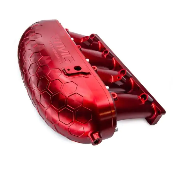 Sezónní Sleva Billet Aluminum Intake Manifold V2 without Flap Delete Kit and Fual Rail RTMG Performance for 1.8 2.0 TSI TFSI EA888 Gen 3 Red