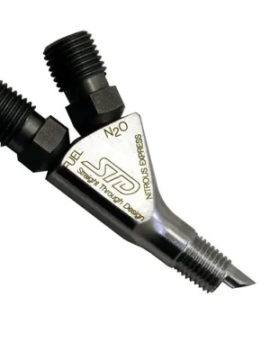 S.T.D Straight Thru Design Nozzle with Fittings 1/16 NPT Nozzle Nitrous Express NX 80018 Nejlepší Volba