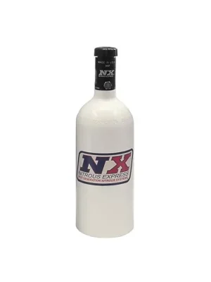 Bezpečná Platba 1Lb Bottle with Motorcycle Valve 3.2 Dia. x 9.83 Tall Nitrous Express NX 11010