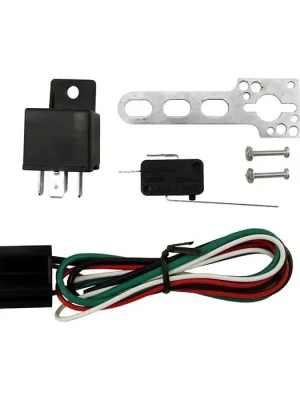 Široce otevřený spínač škrticí klapky s 40 ampérovým 4kolíkovým relé a kabelovým svazkem Nitrous Express NX-15504 Sezónní Sleva