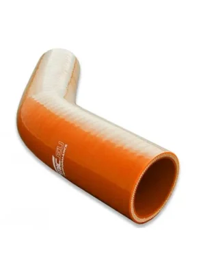 Výhodná Nabídka Silikonové redukční koleno 45' 45/76mm Oranžové