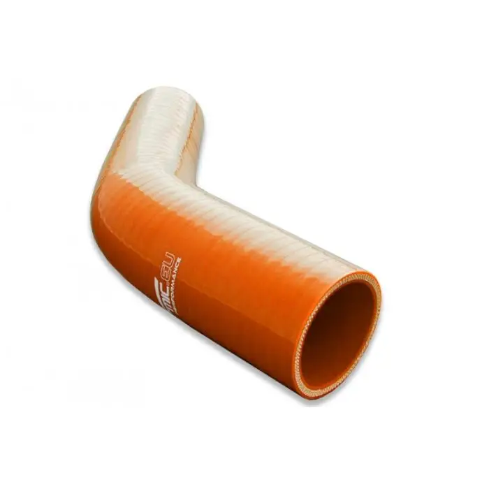 Výhodná Nabídka Silikonové redukční koleno 45' 45/76mm Oranžové