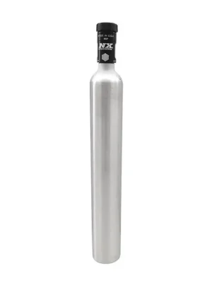 7 oz Mini Bottle with Motorcycle Valve 2 Dia. x 11.36 Tall Nitrous Express NX 11021 Super Cena