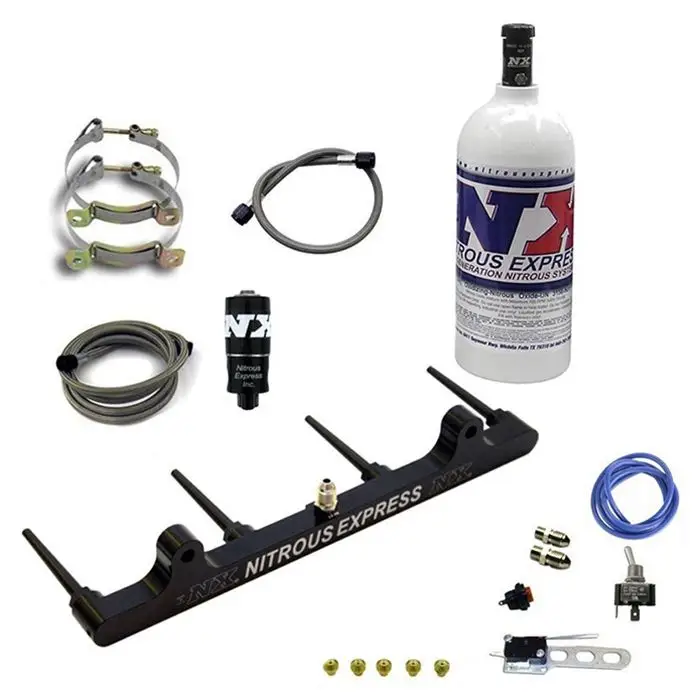 Billet Spray Bar System for Hayabusa 2008+ with 2.5Lb Bottle Nitrous Express NX 62201-2.5P Kup Teď