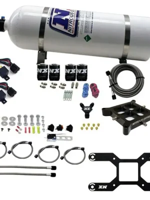 4150 Billet Crossbar Plate System Dual Stage 100-1000Hp with 15Lb Bottle Nitrous Express NX 66042-15 Kup Teď