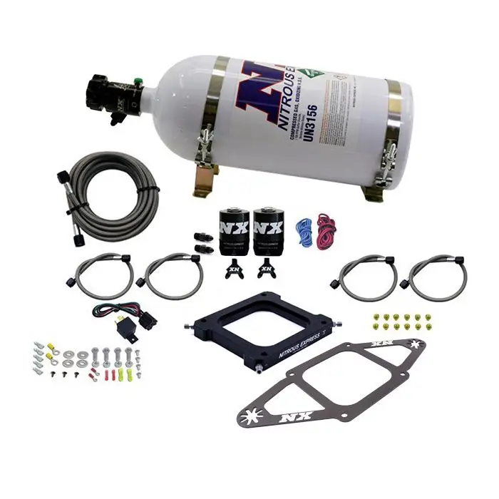 Dokud Zásoby Vydrží 4500 Assassin Plate Gasoline Stage 6 50-300Hp with 10Lb Bottle Nitrous Express NX 67070-10