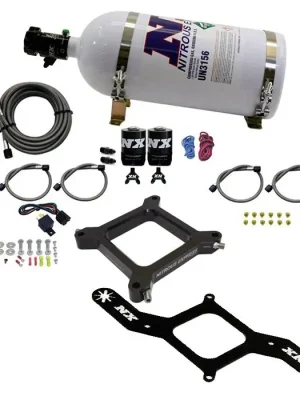 4150 Assassin Plate Gasoline Stage 6 50-300Hp with 10Lb Bottle Nitrous Express NX 67040-10 Super Cena