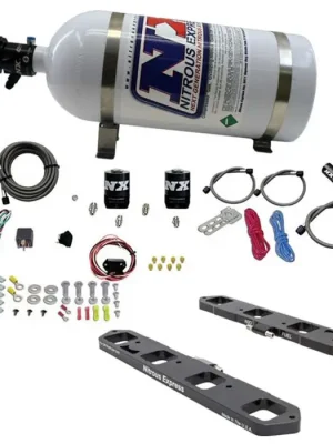 Direct Port Plate System with 10Lb Bottle for 5.7L / 6.1L / 6.4L Hemi Nitrous Express NX 20958-10 Must-Have