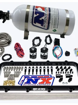 Direct Port Dry Holley High Ram Plate Nitrous System 5LB Nitrous Express NX 20963-05 Originální