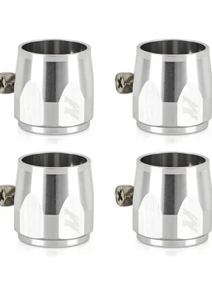 Mishimoto Aluminum -6AN Hex Finishers Silver Hit Sezóny