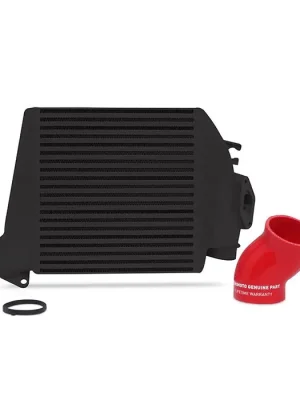 Mishimoto Subaru WRX Top Mount Intercooler Kit 2008-2014 Black w/ Red Hose Speciální Cena