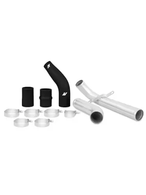 Časově Omezené Mishimoto Mitsubishi Lancer Evolution X Upper Intercooler Pipe Kit 2008-2015 Black Hoses
