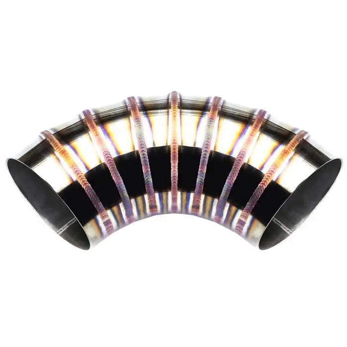 Svařované nerezové koleno 90' 63mm welding porn Poslední Šance