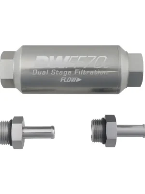 Výprodej DeatschWerks Compact In-Line Fuel Filter Kit 3/8 In 10 Micron 70mm