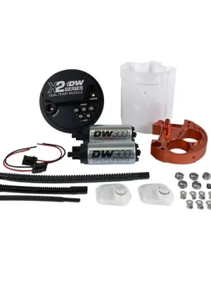 Časově Omezené Modul palivového čerpadla řady X2 DeatschWerks s Dual DW300 Pumps pro 2010-15 2008-21 Subaru WRX/STI 2008-18 Forester 2005-09 Legacy 2008-14 Impreza
