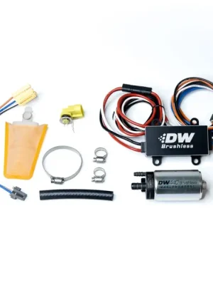 Horká Nabídka Palivové čerpadlo DeatschWerks 415lph s ovladačem pro 1989-2005 Mazda Miata MX-5 and 1993-2007 Subaru Impreza