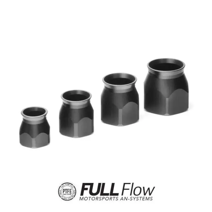 Cenová Bomba Nuke Performance PTFE Hose End Fitting Spare Socket AN-12, Black