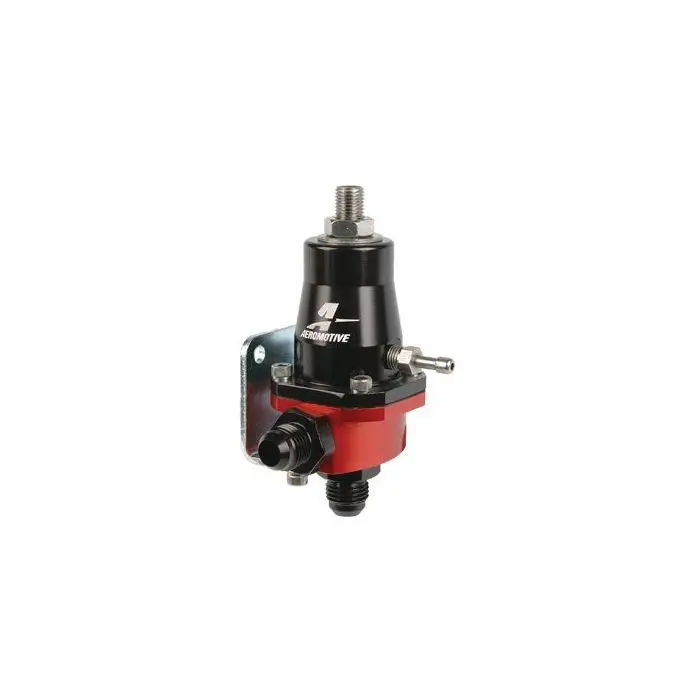 Pouze Dnes Fuel pressure regulator Aeromotive Compact EFI, FPR Adjustable AN-6 male inlet and return ARE 13105