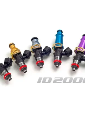 Sada 8 vstřikovačů Injector Dynamics 2000cc/min, BMW 540i / 740i / Chevrolet LS1 LS6 / Camaro LT1 / LS1 93-01 / Corvette C5 LS1 LS6 / Mustang GT 5.0l 88-96 / GT 4.6l 97-04 / GT 4.6l 05-10 / GT 5.0l 11+ / 60mm / 14mm (fialové) Cenový Hit