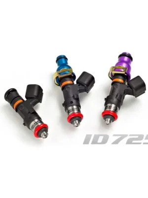 Výprodej Sada 6 vstřikovačů Injector Dynamics 725cc/min, Mitsubishi 3000GT VR4 3.0l 60mm / 11mm (modré)