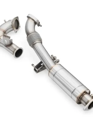 Cenový Hit Downpipe RM Motors for Hyundai i30N with Straight Pipe and Silencer