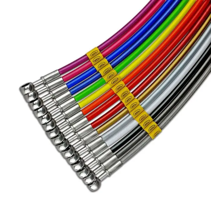 Vrácení Zdarma BMW 3 Series E36 318i 1.8 SE 1992-1998 průhledný brzdové hadice Hel Performance