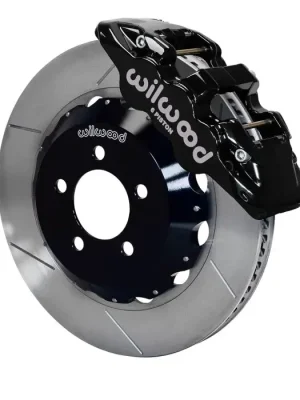 Wilwood 140-14067 AERO6 Big Brake Kit Přední brzdová sada 14.25" Nářezaná Černá Dodge Chrysler Bezpečná Platba