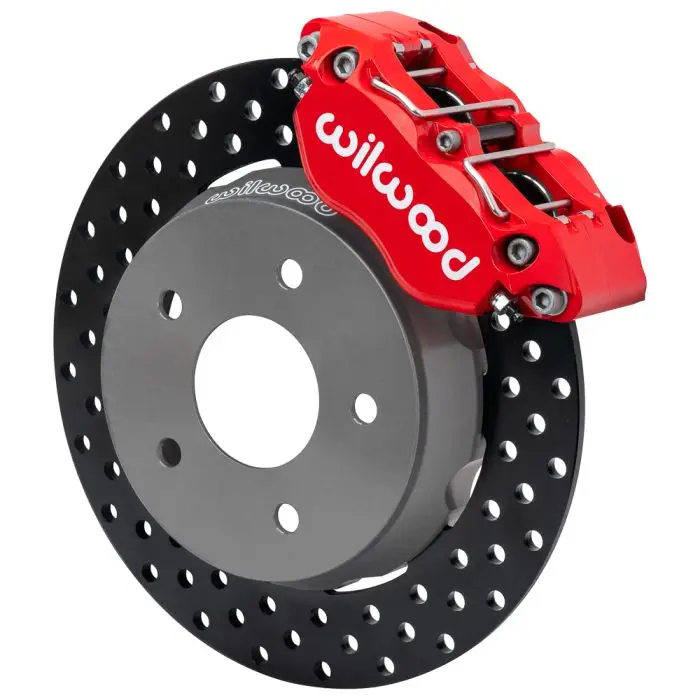 Wilwood 140-17568-DR NDPR přední UTV brzdová sada Vrtaná Červená Polaris RZR Výprodej