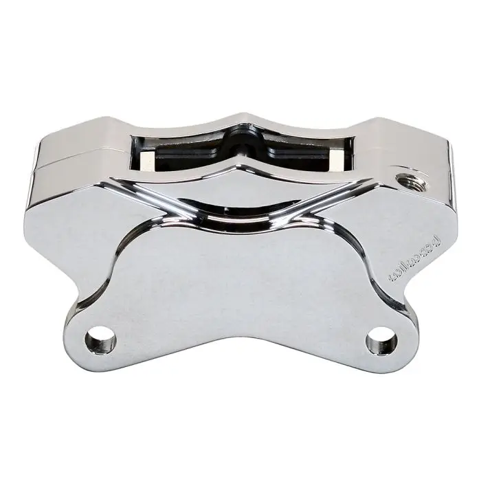Brzdový třmen Wilwood 120-10174 GP310 motocyklový zadní Sprocket Brake pravý chromový 4 písty Horká Nabídka