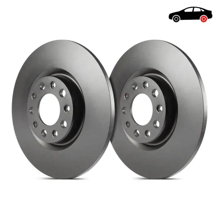 Cenová Bomba D2225 Premium Discs Rotors EBC Brakes for Volvo XC40 B3 XC40 B4 XC40 D3 XC40 T2 XC40 T3 XC40 T4