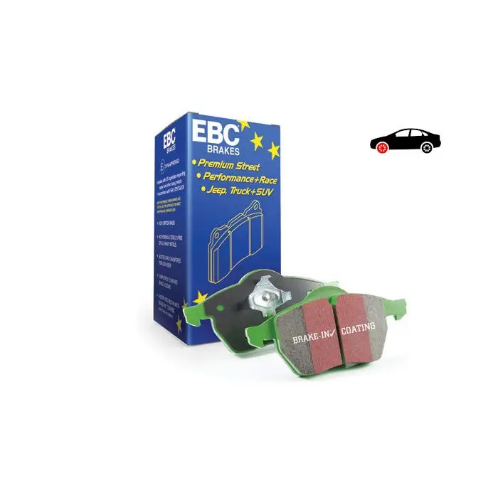 DP2515 Brake Pads GREENSTUFF EBC Brakes for Seat Cordoba Ibiza 6K Volkswagen Derby Golf Mk2 Jetta Mk2 Polo 86C Nejlepší Volba