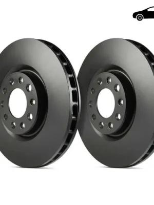 Akce D2266 Premium Discs Rotors EBC Brakes for Peugeot 508 RXH