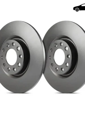 Akce D2190B Premium Discs Rotors EBC Brakes for Citroen C3 Aircross C4 Cactus Opel Crossland X Crossland Peugeot 2008 SUV VAUXHALL Crossland X Crossland C3 Mk3