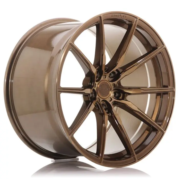 Víkendová Akce Kované kolo Concaver CVR4 19x8,5" (5 otvorů custom PCD) ET35-45, Brushed Bronze