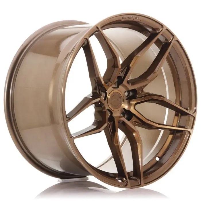 Sezónní Sleva Kovaný ráfek Concaver CVR3 20x9" (5 hole custom PCD) ET20-35, Brushed Bronze