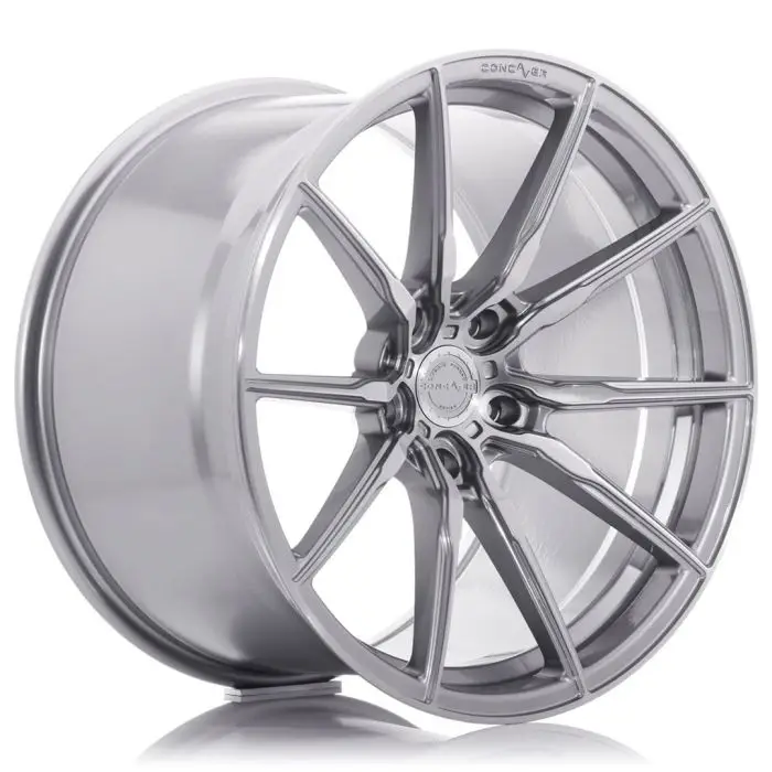 Kované kolo Concaver CVR4 20x10,5" (5 otvorů custom PCD) ET15-43, Brushed Titanium Aktuální