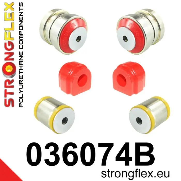 036074B: FRONT SUSPENSION BUSH KIT Expresní Doručení