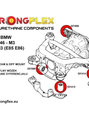 Nejlepší Volba 036238A: Kompletní sada zavěšení BMW E46 M3 SPORT BMW e46