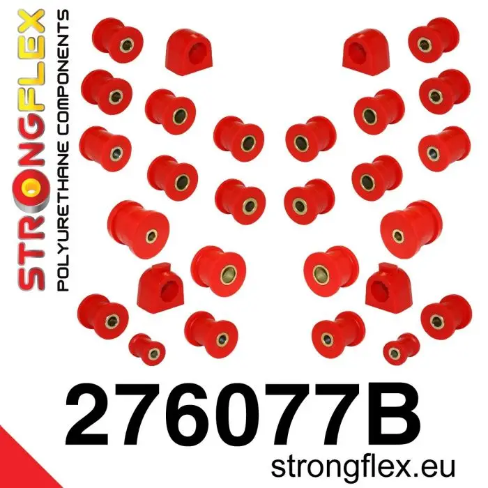 276077B: Polyuretanová sada zavěšení kompletní Subaru Forester SF Novinka