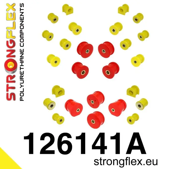 Bezpečná Platba 126141A: Polyuretanová sada kompletní SPORT Mitsubishi Lancer EVO 4/5/6