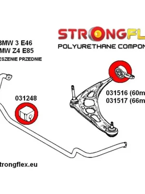 036145B: Kompletní sada zavěšení BMW E46 BMW e46 Top Prodej