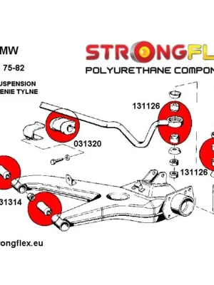Super Cena 031320A: Silentblok zadního stabilizátoru SPORT BMW e21